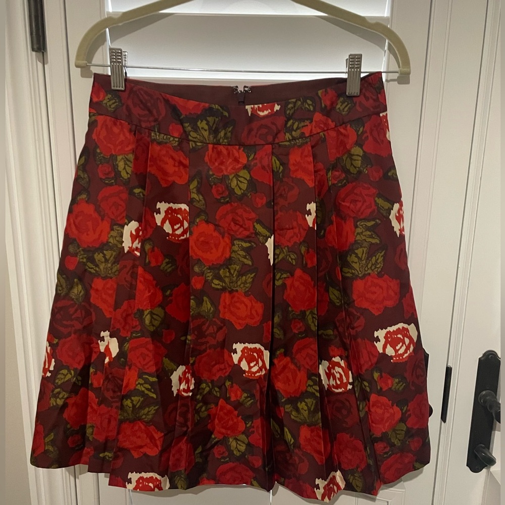 Jcrew silk skirt